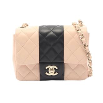 Chanel Pre-owned Vintage Schoudertas - Dames - Pre-owned - Roze - Maat: ONE Size Leer
