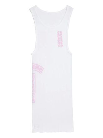 Chrome Hearts Canotta T Bar Rib - Bianco