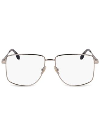 Victoria Beckham rectangle-frame sunglasses - Silver