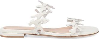 Gianvito Rossi Ocean Mule in White Nappa at Nordstrom, Size 38.5