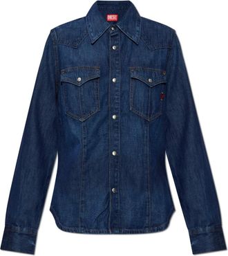 Diesel Donna, Camicette, Blu, 2Xs, new