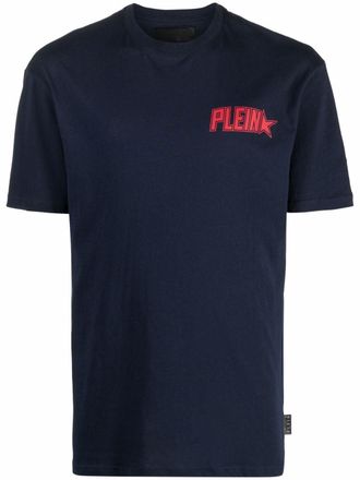 Philipp Plein T-shirt Plein Star con stampa - Blu