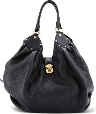 Louis Vuitton XL Mahina Leather hobo bag - Zwart