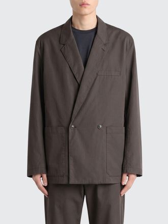 Christophe Lemaire Blazer a doppiopetto in cotone