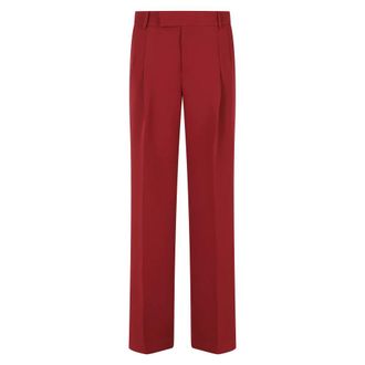 Federica Tosi Mujer, Pantalones, Rojo, Talla: M
