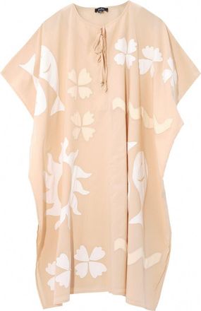 Echo Sunup Applique Caftan in Cream at Nordstrom, Size X-Small