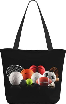AOOEDM Ball Is My Life Ladies Shopping Bag 13x11x7in.The Perfect ValentineS Day Gift.It Is The Best ValentineS Day Gift For Mom, Daughter, Wife,Etc