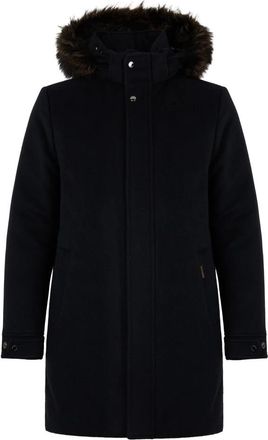 Moorer Vermont ADS Padded Coat - Heren - Parka Jassen - Blauw - M - Leer - Jassen