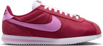 Nike Cortez-su&egrave;de sneakers voor dames (Rood/Roze)