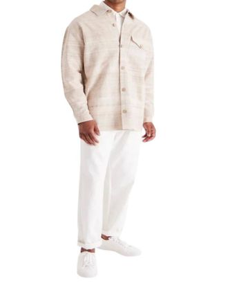 SMR Days Mancora Linen Shirt In Flax