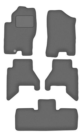 OEM Alfombrillas De Grafito Para Nissan Pathfinder 7 Plazas (antes Del Redise&ntilde;o) (2005-2010)