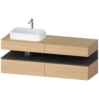 Duravit Qatego Consola Mueble Bajo Lavabo, 2 Extensiones, 2 - Duravit