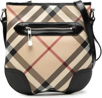 Burberry Pre-owned Burberry Supernova Check Coated Canvas Dryden Crossbody Ladies FFMJNG4NXCPROZMK