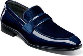 Stacy Adams Spratley Saddle Loafer in Navy at Nordstrom Rack, Size 11.5