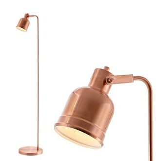 Jonathan Y Designs Brandon 57 Metal Task LED Floor Lamp, Copper at Nordstrom