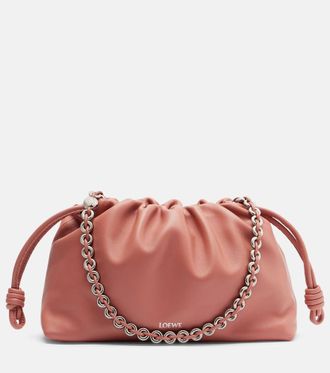 Loewe Flamenco Medium leather clutch