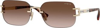 Vogue Eyewear VO4367SB 848/13 Womens Sunglasses Gold Size 58