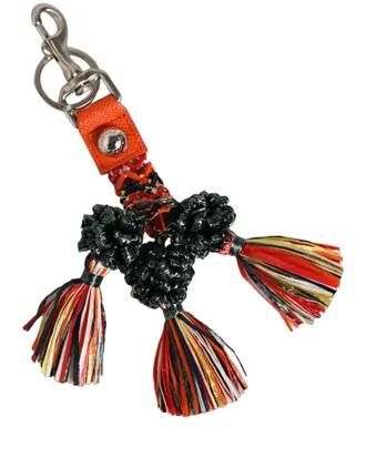 Dolce & Gabbana Clasp Finder Key Case - Orange