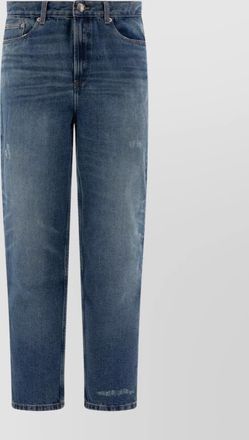 A.P.C. denim trousers distressed belt loops