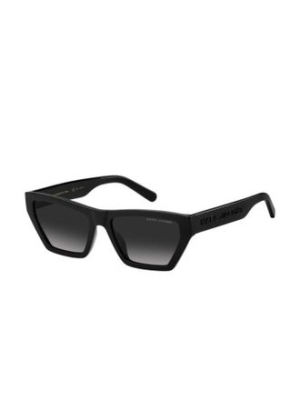 Marc Jacobs Plastic Rectangle Sunglasses - Black