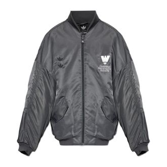 adidas Chavarria Bomberjack - Heren - Bomber jackets - Grijs - L - Katoen - Jassen