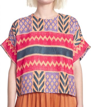 Corey Lynn Calter Juni Top In Multi