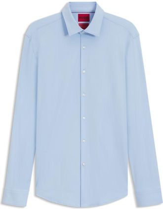 HUGO BOSS Slim-fit shirt in performance-stretch jersey