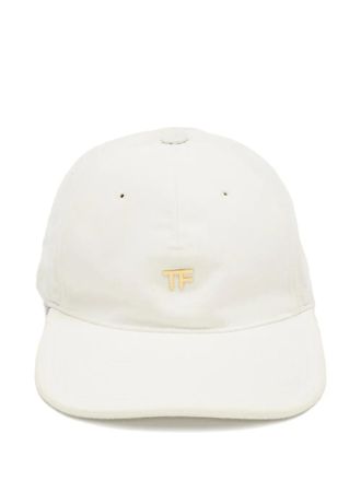 Tom Ford Katoenen honkbalpet - Beige