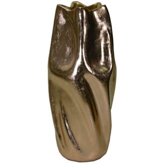 Vacchetti Vacchetti - Florero De Resina Dorada Cm &Oslash;45h100