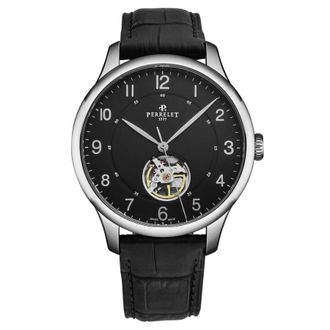 Perrelet First Class Automatic Black Dial Mens Watch A1087/2