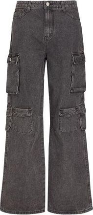 8 by YOOX ORGANIC COTTON DENIM OVERSIZE CARGO