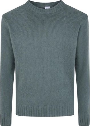 Aspesi Round-neck Truien - Heren - Ronde hals truien - Groen - XL - Truien & Vesten