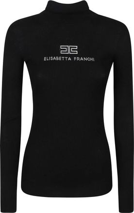 Elisabetta Franchi Mujer, Jerseys, Negro, Talla: M
