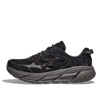 Hoka One One Clifton L Elite Terrain System Black Satellite Grey 1150910-BCKST