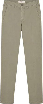 40weft Lenny Chino - Heren - Chinos - Groen - XL - Katoen - Broeken