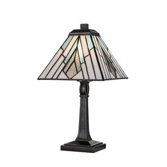 Netlighting Alderley 1 Light Medium Table Lamp Vintage Bronze in Brown