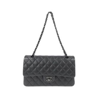 Chanel Pre-owned Lambskin Shoulder Bag - Dames - Pre-owned - Zwart - Maat: ONE Size Leer