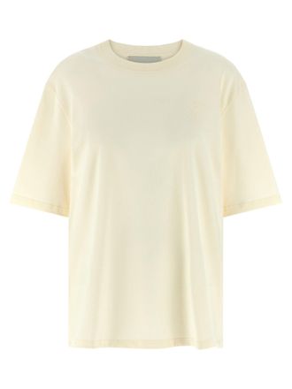 Ami Beigetinten Katoenen T-shirt