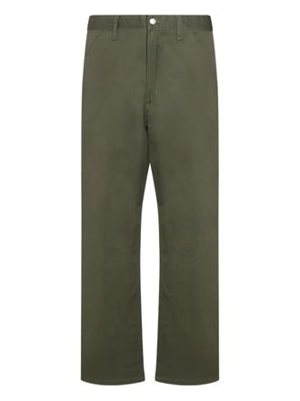 Carhartt Work in Progress patch-pocket trousers - men - Polyester/Cotton - 33 - Green