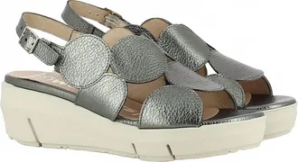 Wonders Womens Bubble Wedge Sandals In Plomo