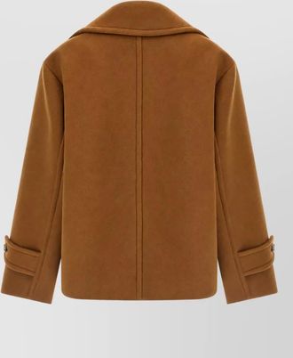 Chlo&eacute; wool double-breasted coat