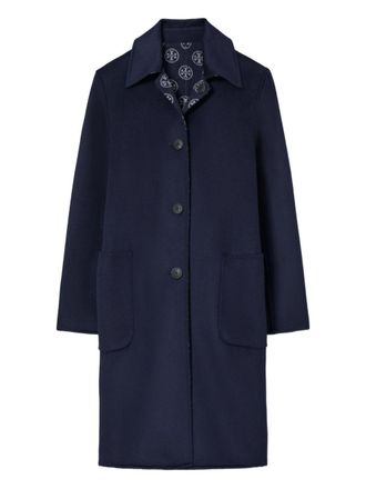 Tory Burch Tory Burch Wool Jacquard Coat