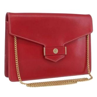 Dior Pre-owned Cross Body Bags, female, Red, Size: ONE SIZE Pre-owned Vintage Shoulder Bag