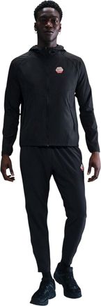 Nike City Run Swoosh-jas voor heren (Zwart, Rood)