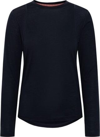 Kari Traa Embla Wool L/S Merinoshirt f&uuml;r Damen | blau