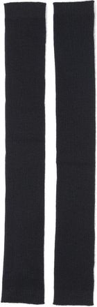 SA SU PHI Long Ribbed Knit Gloves With Thumb Hole Design