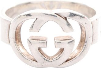 Gucci Silver Silver 925 Band Ring (Pre-Owned)