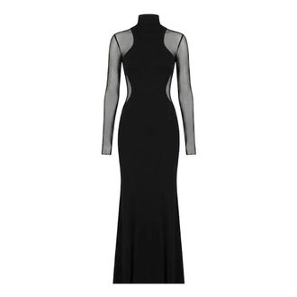 Elisabetta Franchi Vestito - Dames - Jurken - Zwart - Maat: XL