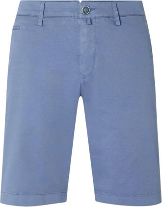 Jacob Cohen Korte Broeken, Heren, Blauw, M, Polyester, Bermuda Zwemshort