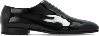 Ferragamo Astro Shoe - Heren - Nette schoenen - Zwart - 39 EU - Leer - Schoenen